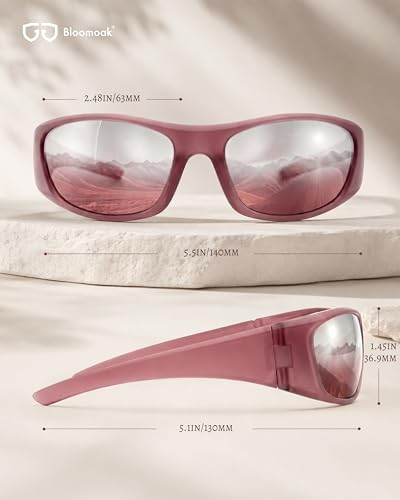 Image of Wraparound Migraine Glasses,FL-Flex Light Sensitivity Glasses for UV400 Protection,Fluorescent LED Glare,Photophobia