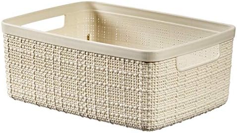 Curver Juliet- Small Rectangular Basket 5L, Storage, Organization...