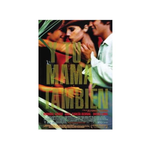 Black Spice Y Tu Mama Tambien Movie Gael Garcia Bernal Diego Luna Maribel Verdu Room Decor Wall Art Print 12x16 Poster