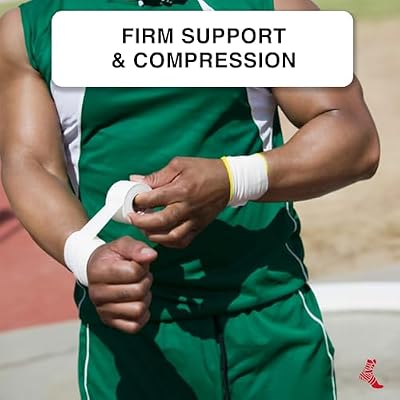 Mueller Sports Medicine MTape Rolls Team Pack, Quality Athletic Tape, Easy to Tear for Fast & Effective Taping, 1.5 x 10 Yards Per Roll, 32 Rolls