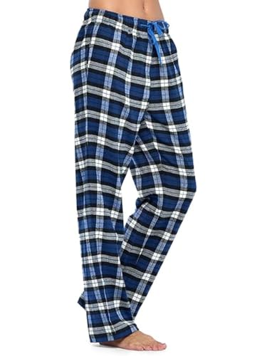 Image of Ashford & Brooks Women's Super Soft Flannel Plaid Pajama Sleep Pants