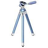 HAKUBA 8段三脚 コンパクト L-エイト メタリックブルー 中型 自由雲台 アルミ H-8CL-MBL