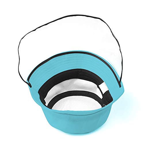 Goofly Chapéu de Crianças Com Tampa à Prova de Poeira Transparente Chapéus Anti Sol Chapéus ao ar Li