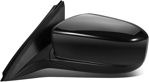 Miniatura 2 de DNA Motoring OEM-MR-HO1320217 Espejo retrovisor plegable manual con ajuste accionado izquierdo compatible con Accord 2003-2007