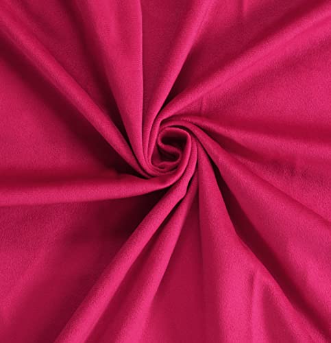 Image of Amazon Brand - Umi Velvet Eyelet Door Curtains with pom pom Lace for Living Room Bedroom Kitchen 2 pc Pack in Wine Color (Windows - 4 feet x 5 feet)
