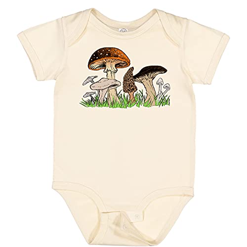 Image of inktastic Mushroom Hunting for Morel Mushroom Baby Bodysuit