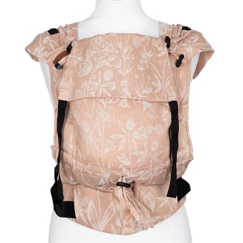 Hoppediz Buckle Toddler Marsupio Ergonomico Per Bambini 9-25 Kg – Design Djerba, Schienale Regolabile - 2