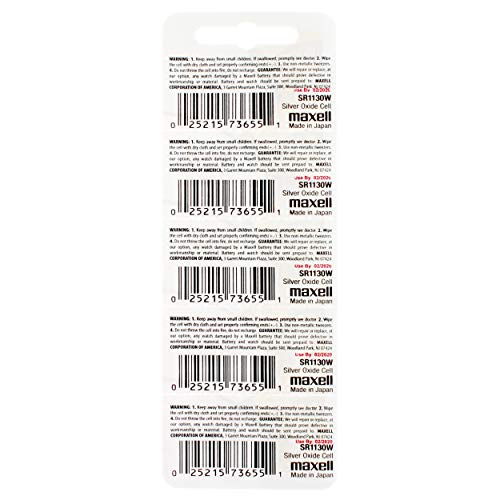 Pila para reloj SR1130W Maxell miniatura 2