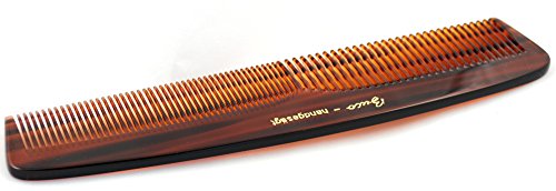 Foto von BUCO Großer Damenkamm handgesägt - 19,5 cm havannabraun