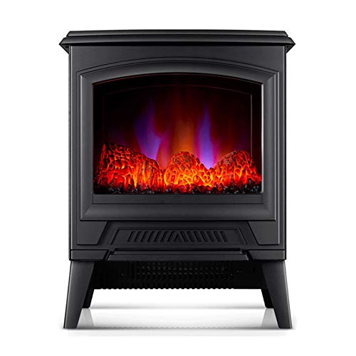 Elektrische Kaminsuite Elektro-Kamin Heizung Freistehend Kamin Heizung 3D-Simulation Flamme Arbeitszimmer Schlafzimmer Elektroherd Heizung FF