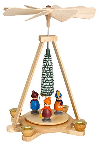 Rudolphs Schatzkiste Pyramide des Montagnes de minerai de Pyramide de Table de Pyramide de Noël des Enfants 23cm de Lanterne Nouvelles