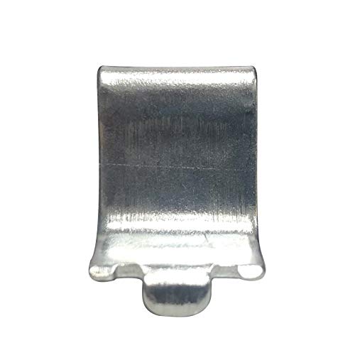 Image of Adjustable Steel Pilaster Shelf Support Clips -20 Pieces