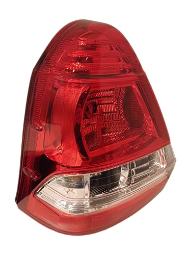 Image of Rear Tail Light Backlight Assembly for Toyota Etios Type-2 Compatible With Model 2014 to 2017 car back Side Light turn Signal Indicator Blub not included. (Left)