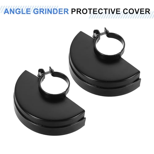 Protector de amoladora angular uxcell de metal con 123 mm de diámetro para discos de repuesto 4