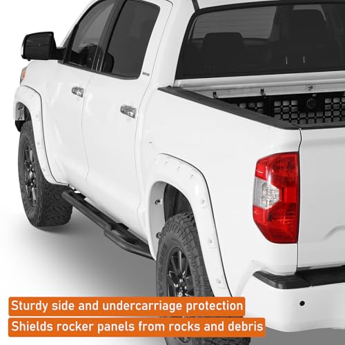 Estribos Rock Sliders Hooke Road para Toyota Tundra 2007-2021 miniatura 5