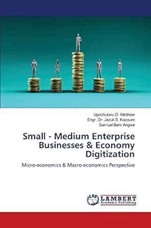 Small - Medium Enterprise Businesses & Economy Digitization: Micro ...