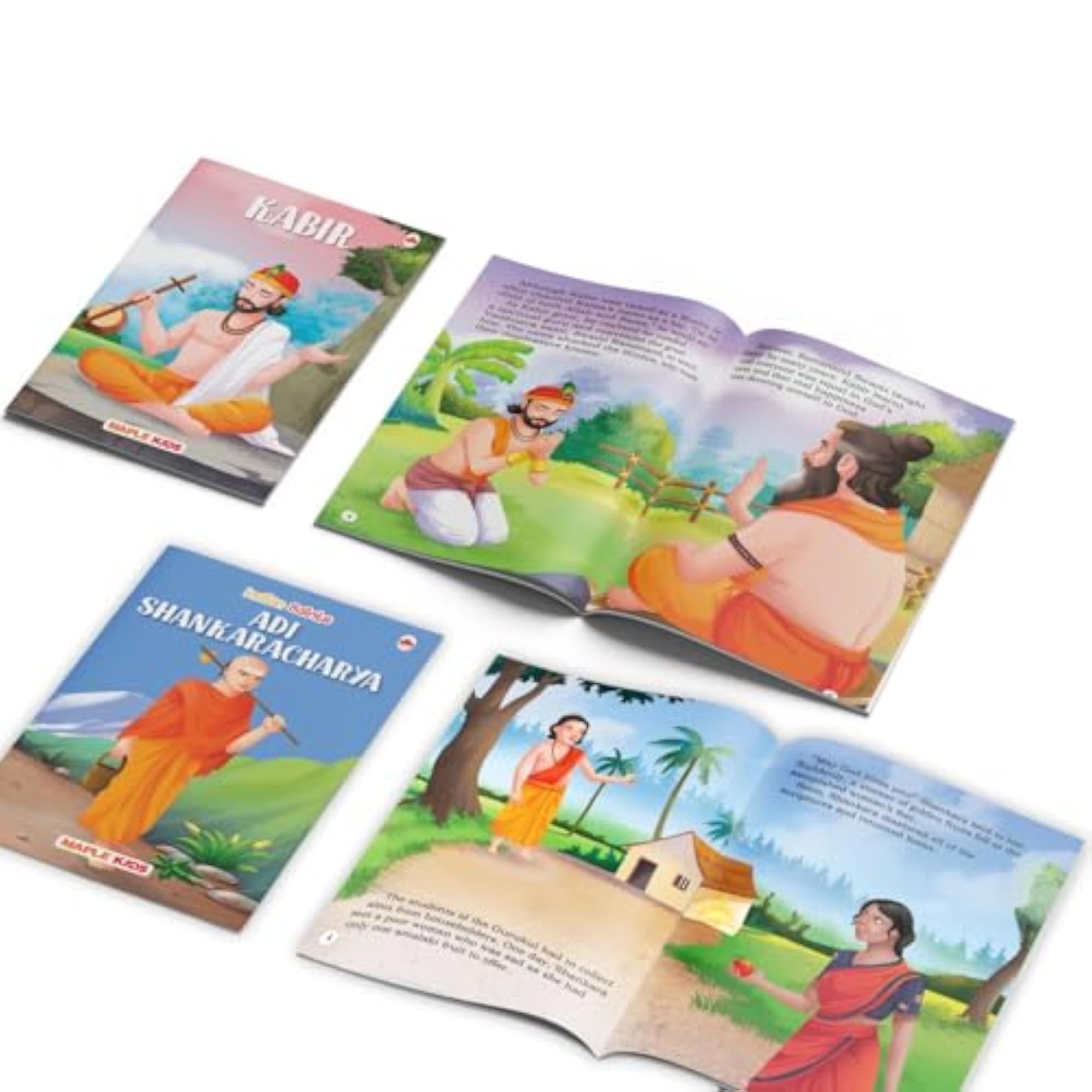 Set of 5 Story Books on Indian Saints