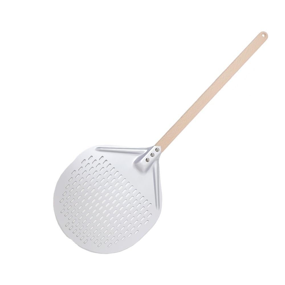 WANGSHAOWEI Pizza ​Paddle Big Pizza Shovel Turning Short Handle Square Turner Nonstick For Oven(12 inch 83.5cm)