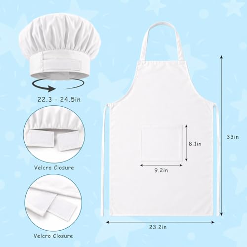 Image of KODENIPR CLUB Men's and Women's Hotel Kitchen Cloth Chef Apron with Cap (White).
