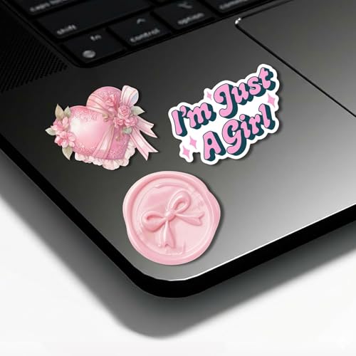 ستيكر لاصق لأجهزة اللاب توب متعدد الأغراض، ستيكرات لاصقة لطيفة مقاومة للماء والخدش والحرارة لأجهزة اللاب توب والمجات والمرايات والزجاجات، مناسب تماما لإضفاء طابع شخصي على أغراضك، ملصق فينيل، 12 قطعة