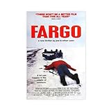 NWGACS Film-Fargo-Leinwand-Poster, Schlafzimmerdekoration, 