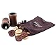 Helena Wood Art, Handgefertigtes Hochwertiges Backgammon Spiel aus Holz, Tavla, 100% Holz, Deluxe Edition, TricTrac