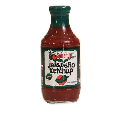 Spiceitup! Jalapeno Ketchup Sampler 6-Pack With 3 Medium & 3 Hot #TOP2