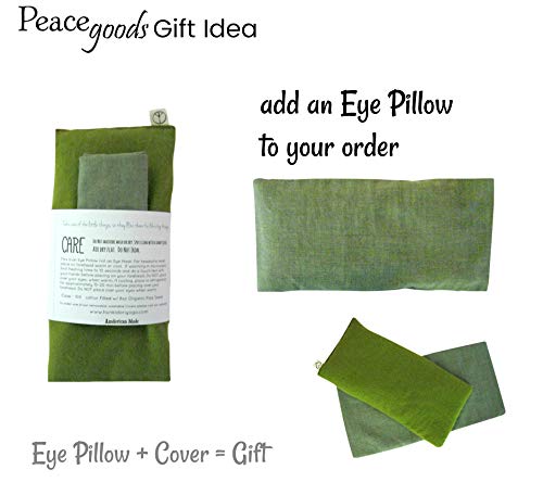Eye Pillow Cover Pack of (4) - 4.5 x 9 - Soft Cotton Washable - fits Most Eye Pillows - Yoga Massage Meditation spa - USA Made - Bulk - Lilac Amethyst Purple