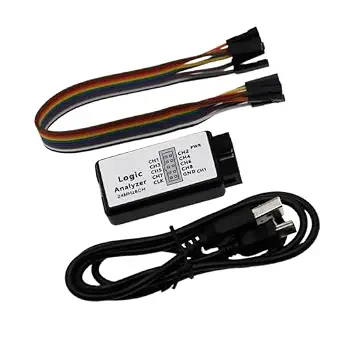 High Precision USB Logic Analyzer - 8 Channel Input for Circuit Debugging and Data Collection