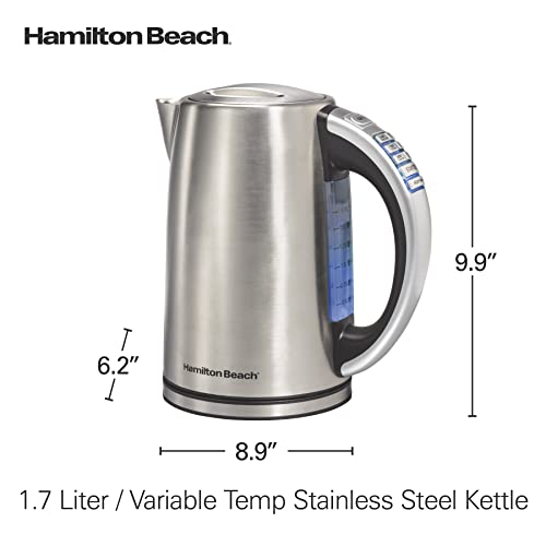 Hamilton Beach 1.7L Temperature Control Electric Kettle - Image 4
