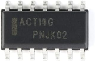 5 Pcs MC74ACT14DR2G SOIC-14 Hexagonal Inverter with Schmitt Trigger Input