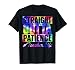 Straight Outta Patience Teacher Life TieDye Back To School T-Shirt