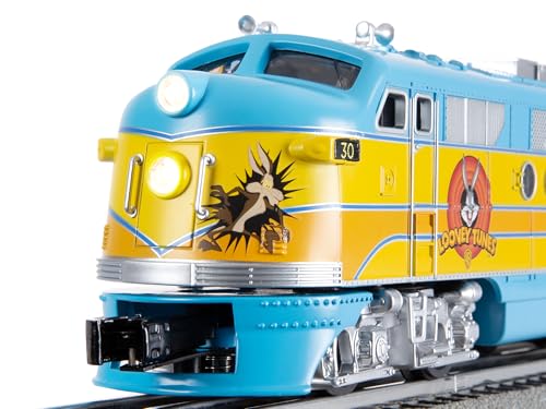 Lionel Looney Tunes Freight LionChief 5.0 Electric O Gauge Train Set with Bluetooth & Remote