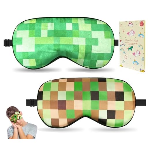 Kids Silk Sleep Masks with Adjustable Straps