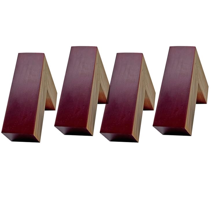 Rehausseurs de canapé en bois en forme de L 5 cm pour table