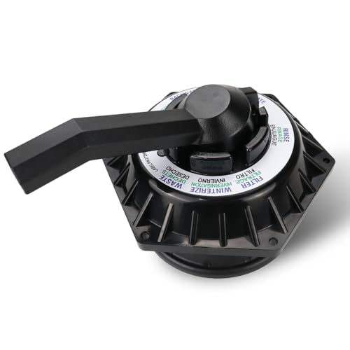 272531 - Válvula superior multipuerto de 6 vías Hi-Flow compatible con filtros de arena Pentair Sand Dollar para piscina y spa, válvula estilo abrazadera de 1-1/2 pulgadas, reemplaza 262504 262505