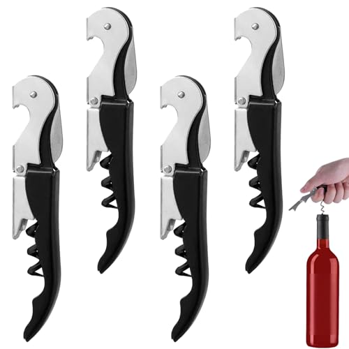 Limonadier Professionnel,Tire-Bouchon,3 En 1 Pour Bouteille De Bière Et De Vin,Couteaux De Sommelier En Acier Inoxydable Avec Décapsuleur Et Coupe-Capsule