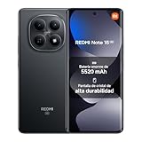 XIAOMI REDMI Note 15 5G - Smartphone de 8+256GB, Pantalla AMOLED FHD+ de 6,77', Snapdragon 6 Gen 3, cámara de 108 MP, batería de 5520 mAh, Cargador no Incluido, Negro (Versión ES)