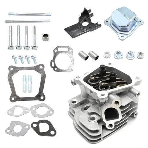 Cylinder Head Assembly For Honda For GX160 And For GX200 engines,Piston Rings Gasket Oil Seal Rebuild Set 4-Stroke Generator Trimmer Engine Motor Garden Tool