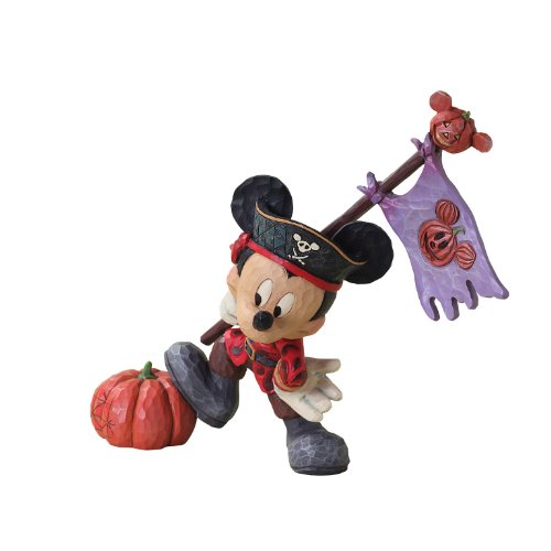 Department 56 Disney Traditions by Jim Shore Pirate Mickey Figurine, 6.75 inch