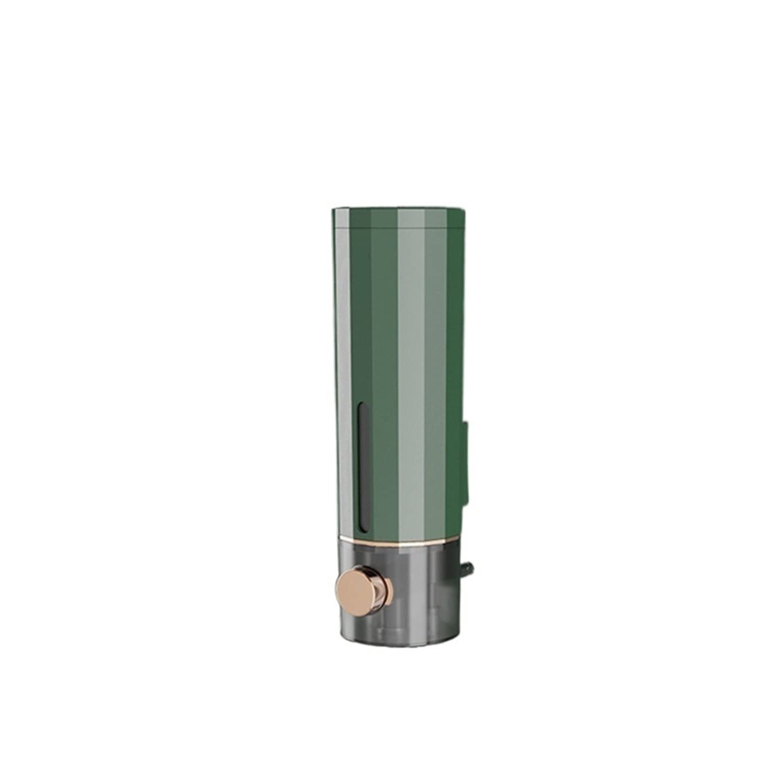 Dispensador de jabón montado en la pared verde con diseño exclusivo