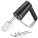 KLAMER Handrührgerät, 500 Watt Handrührer mit Turbostufe, 5 Stufen Handmixer mit Schneebesen...
