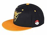 CosplayStudio Team Instinct Basecap | Intuition Baseball Kappe | Schwarz / Gelb
