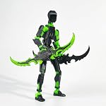 T13 Action Figure Set（Unassembled）,3D Printed Multi-Jointed Movable Titan 13 Lucky Dummy 13 Mobile Robot, Nova 13 Action Figures Desktop Decorations for Birthday Easter Christmas Party Favor