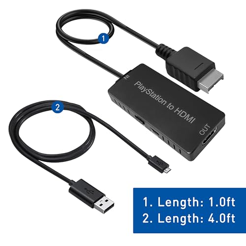 Kustomazing KUS HD PS2 Link Hdmi Cable For Playstation 2 & thumb #3