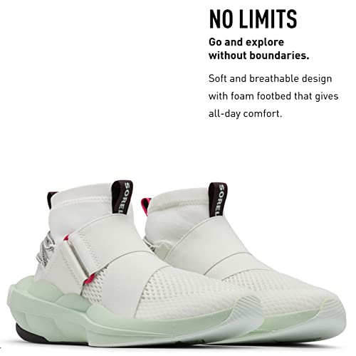 Sorel Women's Explorer Defy Mid Shoe - Sea Salt, Sea Sprite - Size 5.52