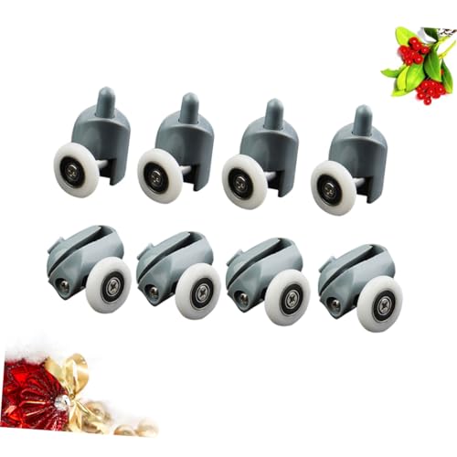 Rodillos para mamparas de 25mm Lurrose ruedas para puertas de ducha y bañeras 8