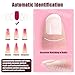 AUTUMFLATGAO Smart 3D Nail Printing Machine, Digital Mobile Art Printer, Support WiFi/App/DIY Nail Painting Machine, 10s Done, Portable Nail Printer Machine for Beauty & Personal Care