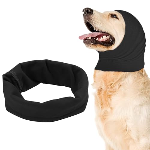 Snood pour chien – Couvre-oreilles doux et imperméable à séchage rapide, écharpe de protection de toilettage | Enveloppement de tête en tissu extensible...