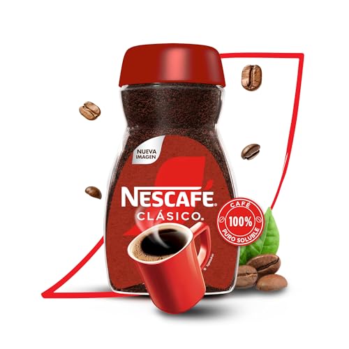 Listado de Café - los preferidos. 47 Nescafe Clásico, Café Soluble, Frasco de 120g